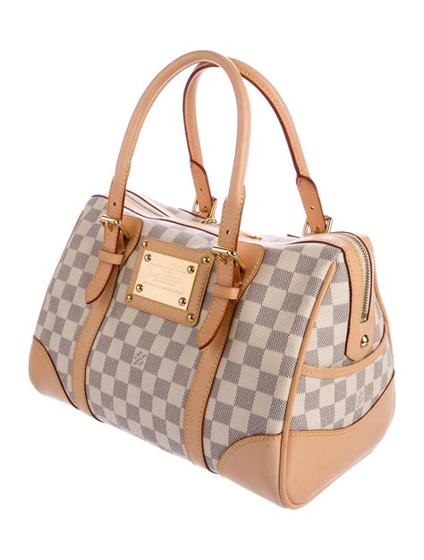 louis vuitton damier satchel.